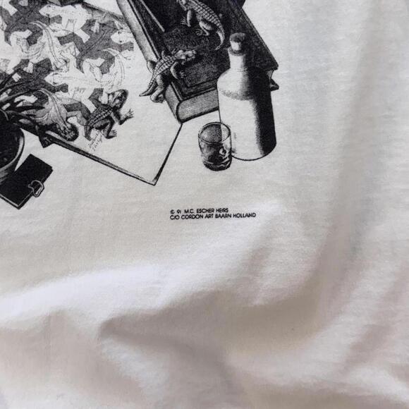 1991 MC Escher Andazia International Art Tee - Picture 2 of 8